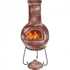 Gardeco Colima Large Red Mexican Chimenea