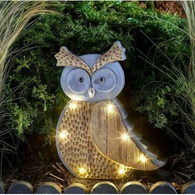 Woodstone In-Lit Owl