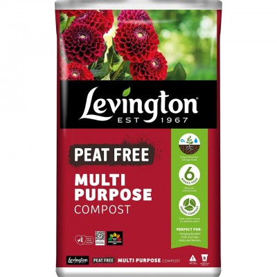 Lev M/P Peat Free 40L Compost