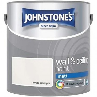 Johnstone's White Whisper Matt 2.5L