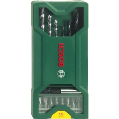15 Piece Mixed Mini X-Line Drill/Driving set