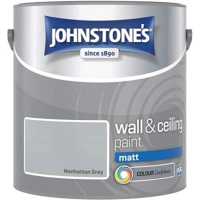 Johnstone's Manhattan Grey Matt 2.5L Johnstone's Manhattan Grey Matt 2.5L