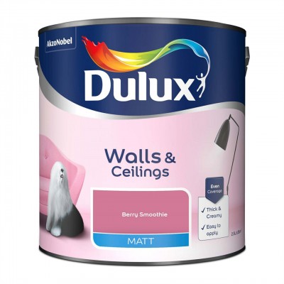 Dulux Matt Berry Smoothie 2.5Ltr Dulux Matt Berry Smoothie 2.5Ltr