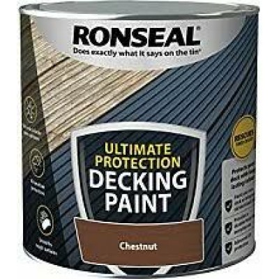 Ronseal Ultimate Decking Paint Chestnut 2.5L