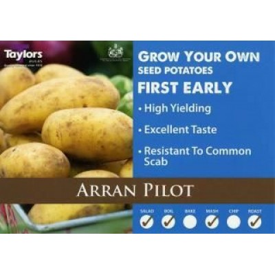 Seed Potatoes Arran Pilot 2Kg