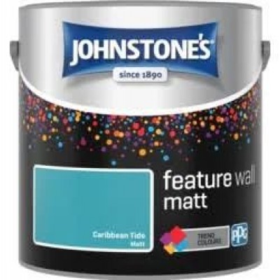Johnstone's Caribbean Tide Feature Wall Matt 2.5L Johnstone's Caribbean Tide Feature Wall Matt 2.5L