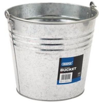 Galvanised Bucket 12L