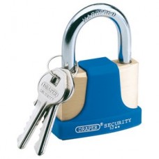 HIGH SEC. S/BRASS PADLOCK 52MM