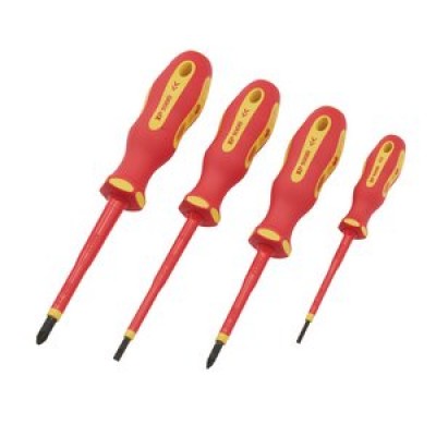 Ergo Plus VDE Screwdriver Set - 4 Piece