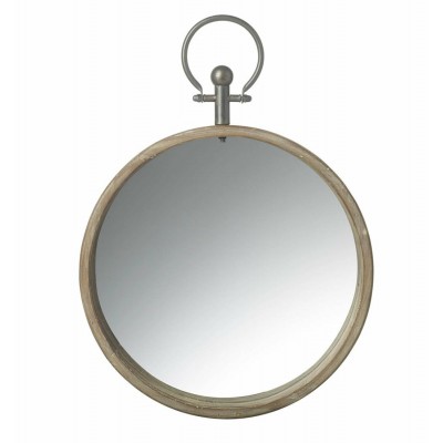 Compass Mirror Brown 520x380mm