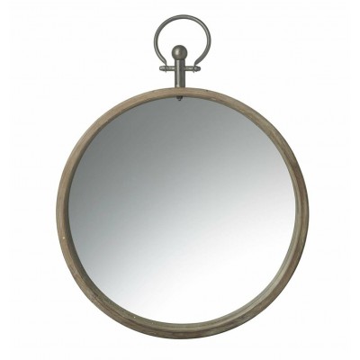 Compass Mirror Brown 605x460mm