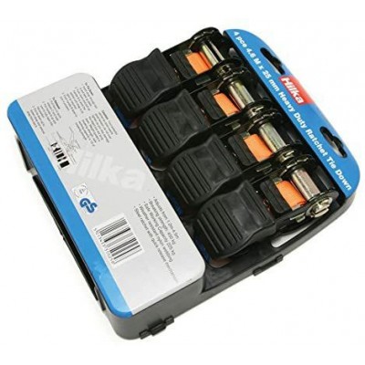 Hilka Ratchet Tie Down Straps x 4