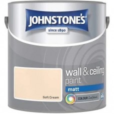 Johnstone's Soft Cream Matt 2.5L