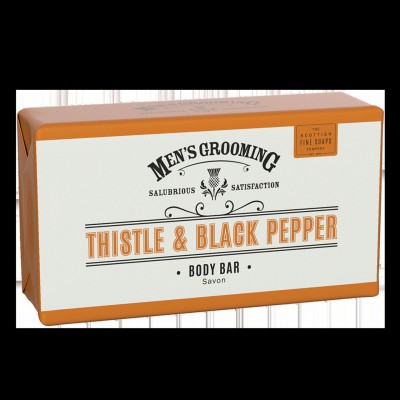 Scottish Fine Soaps Thistle & Black Pepper Soap 220g