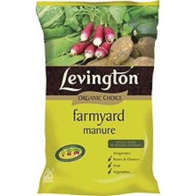 Lev Organic Farmyard Manure 40Ltr
