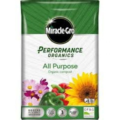Miracle-Gro Performance Organics All Purpose Compost 40L