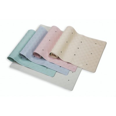 BM305WH Rubber Bath Mat Extra Long - White