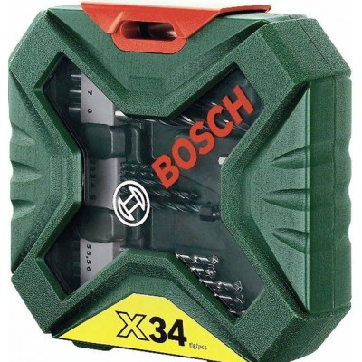 BOSCH 34 Piece Drill & Accessory Set