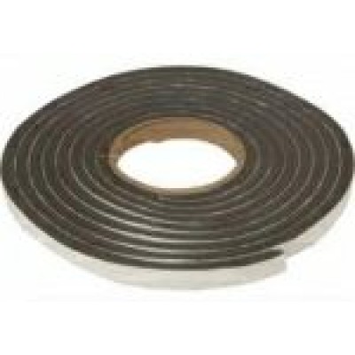5Mtr x 7mm Foam Draught Strip Brown