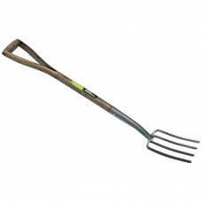 Young Gardener Digging Fork with Ash Handle