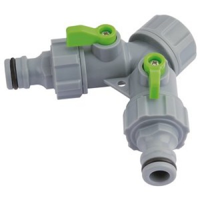 PLASTIC DOUBLE TAP CONN 26391