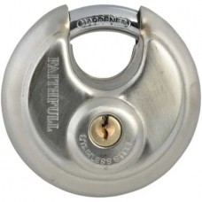 Stainless Steel Discus Padlock 70mm