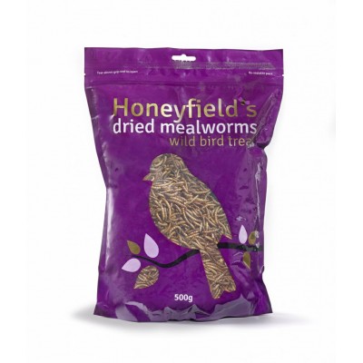 Mealworms Dried 500g