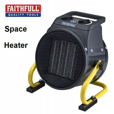 Faithfull Ceramic Fan Heater 2KW