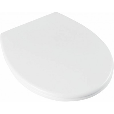 TS105 White Plastic Toilet Seat Soft Close