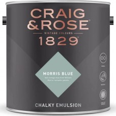 Craig & Rose 1829 Chalky Emulsion Morris Blue 2.5L