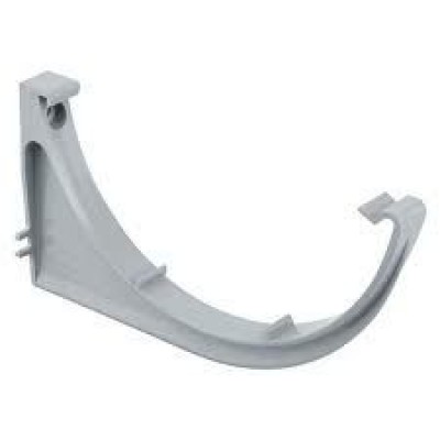 66015223 HALF ROUND BRACKET GREY