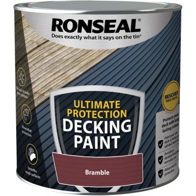 Ronseal Ultimate  Decking Paint Bramble 2.5L