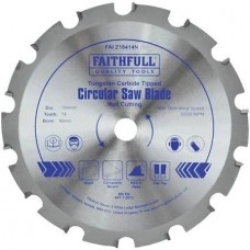 Faithfull Z18414N 184mm Circular Saw Blade 14T