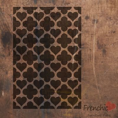 Frenchic Hearts Of Morocco Stencil Frenchic Hearts Of Morocco Stencil