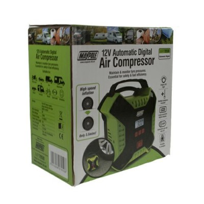 12V Digital Automatic Compressor with LED Light