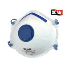 Moulded Disposable Mask Valved FFP2 Protection Pack 3