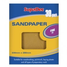 Sandpaper Extra Fine 30pack