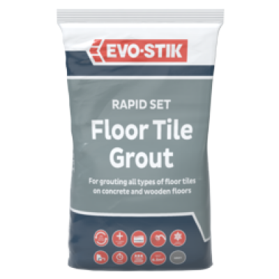 Evo-Stik Floor Tile Grout Grey 5Kg
