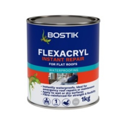 Flexacryl Roof Repair Compound 1kg Grey