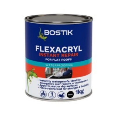 Flexacryl Instant Repair 1kg Black