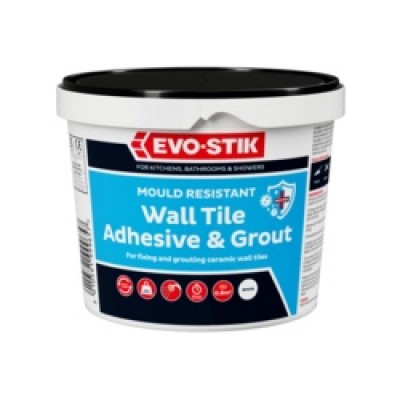 Tile Adhesive & Grout White 1Ltr