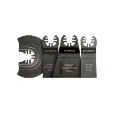 Multi Tool Wood & Metal Blade Set 4 Piece