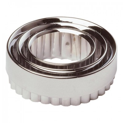 Pastry Cutters Set 3 Metal
