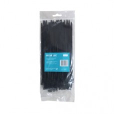 Securlec Black Cable Ties 4.5mm x 200mm Pack 100