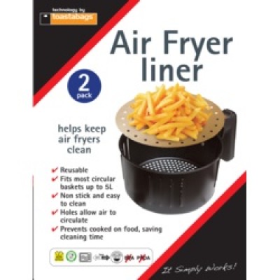 Air Fry Liner Natural Pack 2