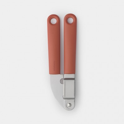 Garlic Press Tasty+ in Terracotta Pink