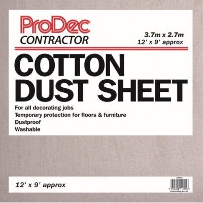 Cotton Twill Dust Sheet