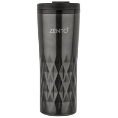 Diamond Vacuum Tumbler Gun Metal 450ml