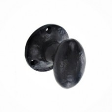 Securit Black Antique Mortice Knobs 55mm