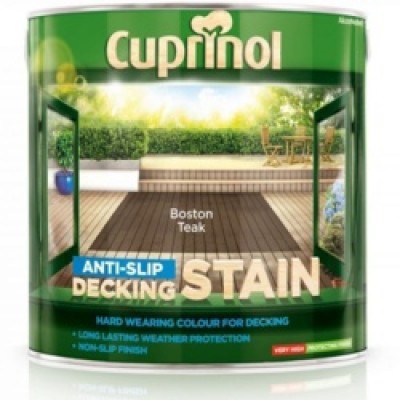 Decking Stain Boston Teak 2.5Ltr